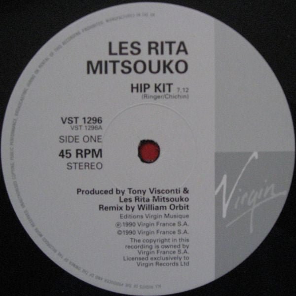 Les Rita Mitsouko - Hip Kit - 12 Inch