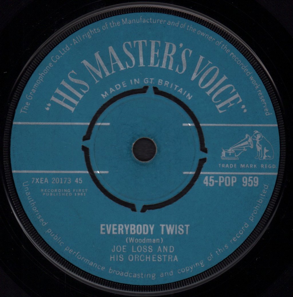 Joe Loss And His Orchestra - Twistin' The Mood - 7 Inch