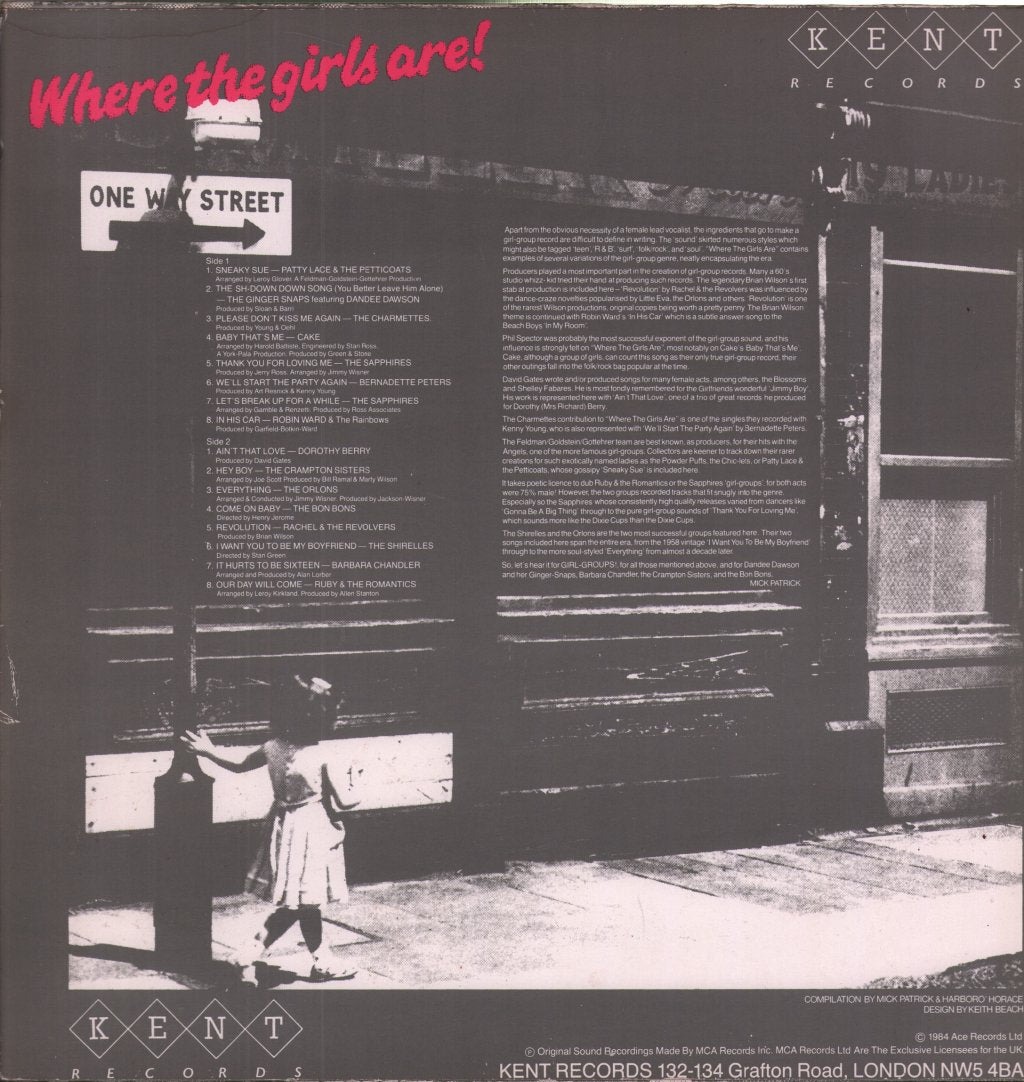 Various Artists - Where The Girls Are - Lp