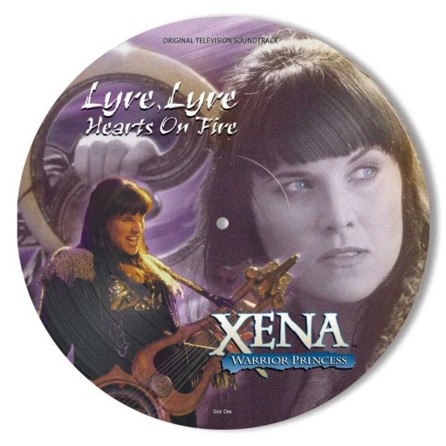 Various Artists - Xena: Warrior Princess - Lyre. Lyre Hearts On Fire - Lp