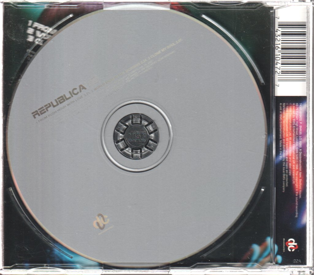 Republica - From Rush Hour With Love - Cd