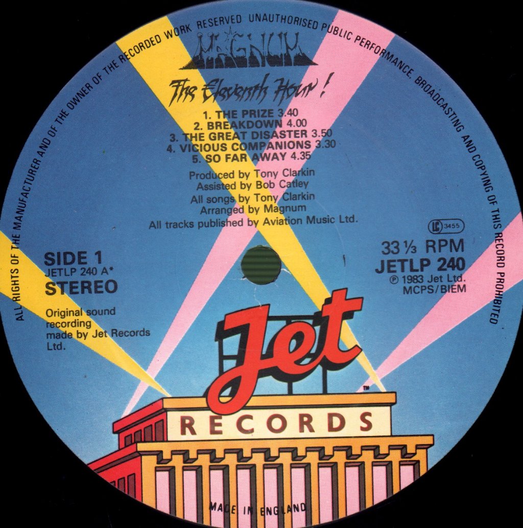 Magnum - Eleventh Hour - Lp
