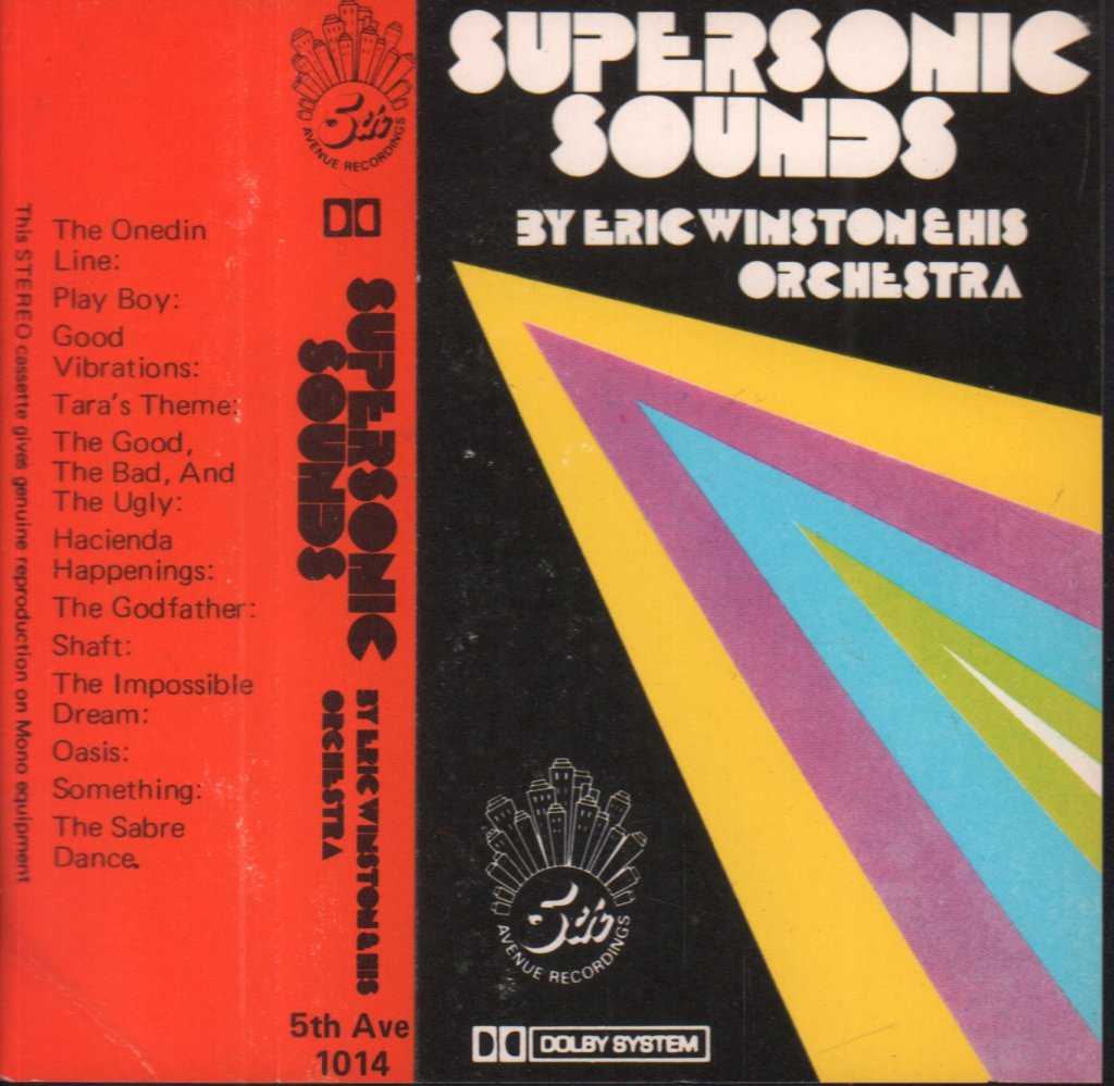 Eric Winstone & His Orchestra - Supersonic Sounds - Cassette
