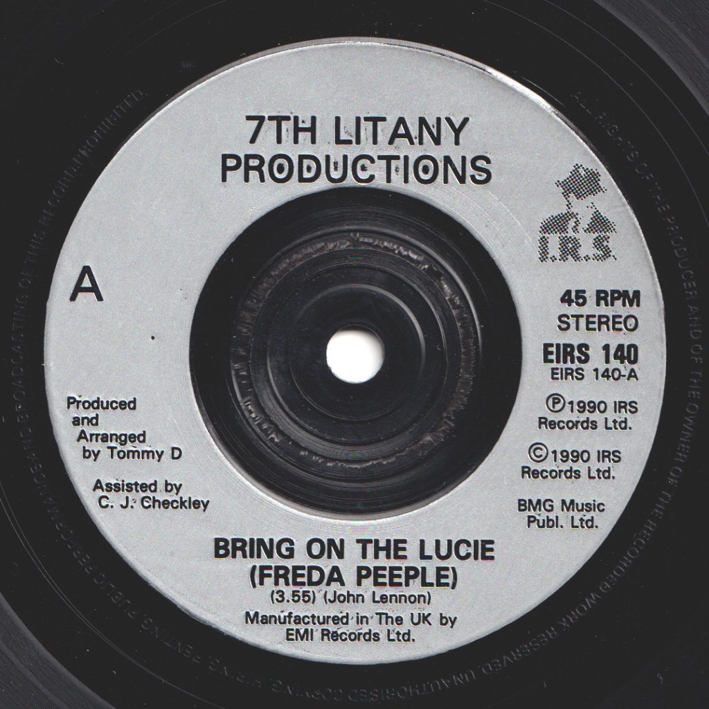 7Th Litany Productions - Bring On The Lucie - 7 Inch