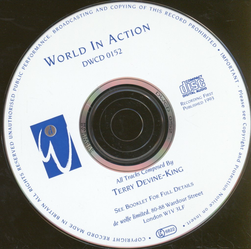 Terry Devine-King - World In Action - Cd