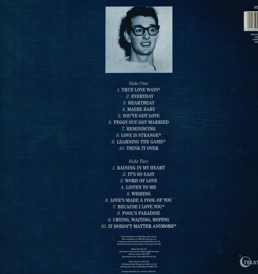 Buddy Holly - True Love Ways - Lp