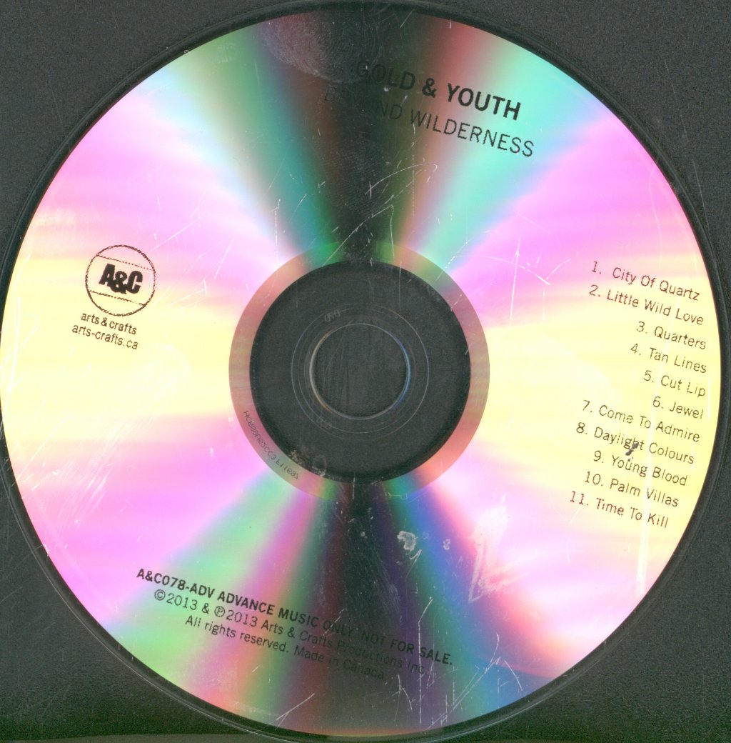 Gold & Youth - Beyond Wilderness - Cdr