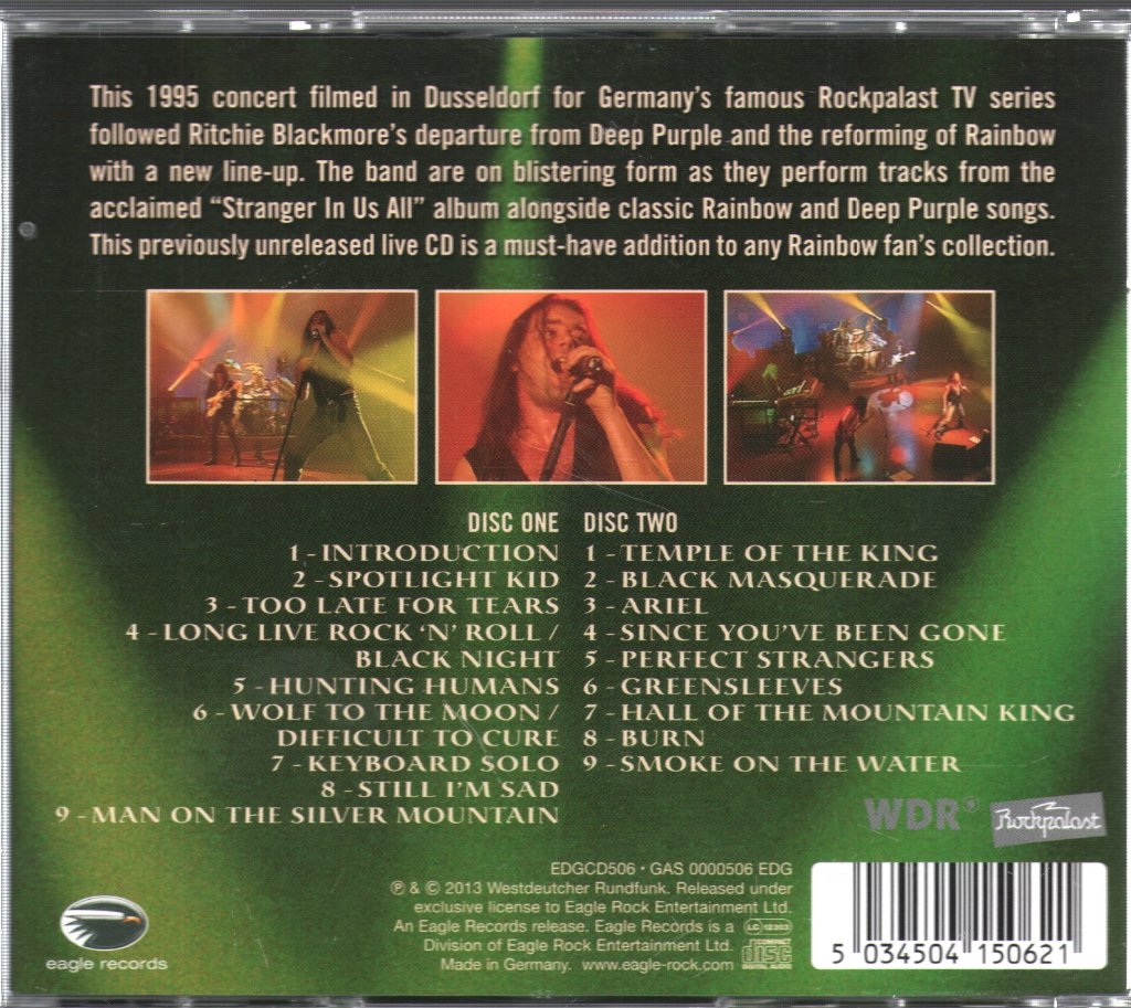 Rainbow - Black Masquerade - Double Cd