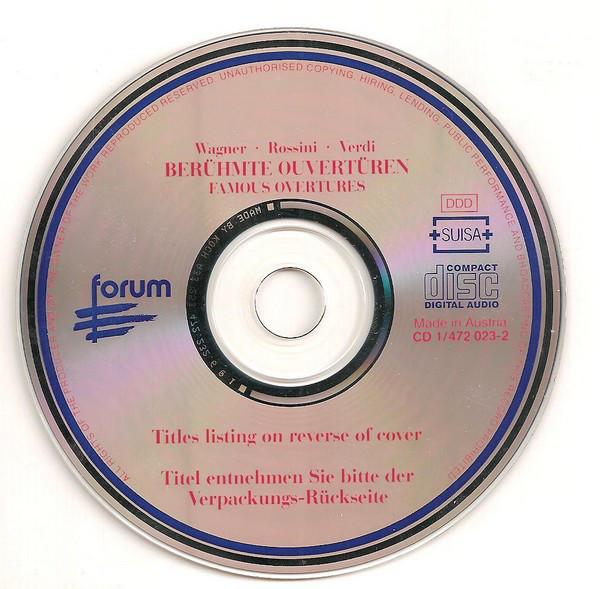 Giuseppe Verdi - Berühmte Ouvertüren - Famous Overtures - Double Cd