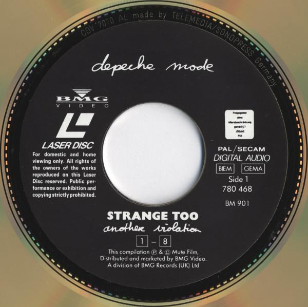 Depeche Mode - Strange Too (Another Violation By Anton Corbijn) - Laser Disc