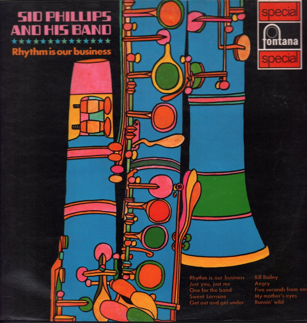 Sid Phillips And His Band - Rhythm Is Our Business - Lp