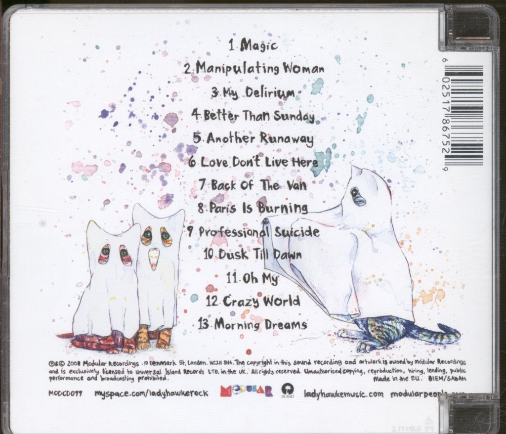 Ladyhawke - Ladyhawke - Cd