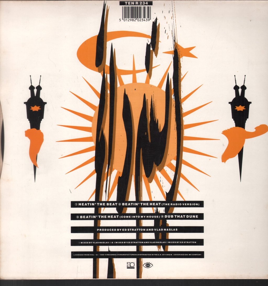 Jack N Chill - Beatin' The Heat (The Remix) - 12 Inch