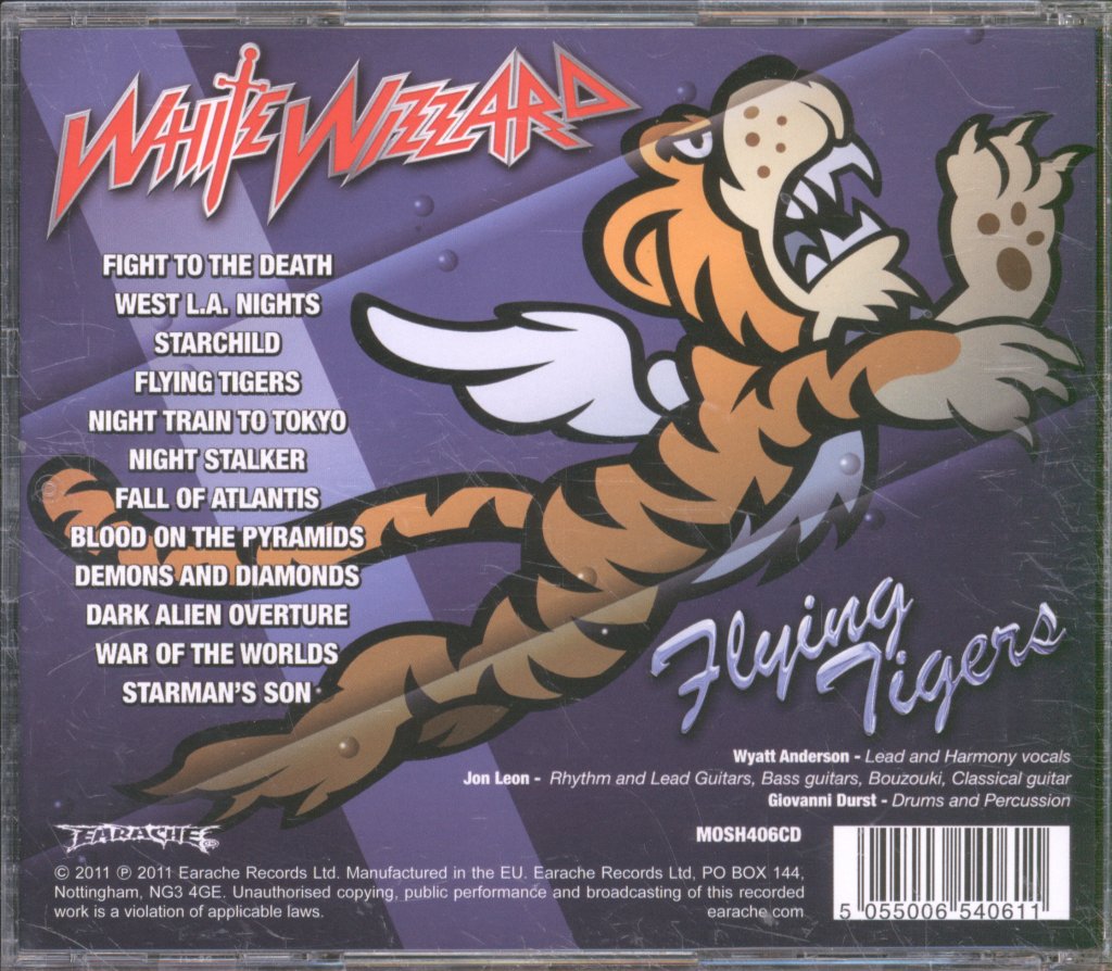 White Wizzard - Flying Tigers - Cd