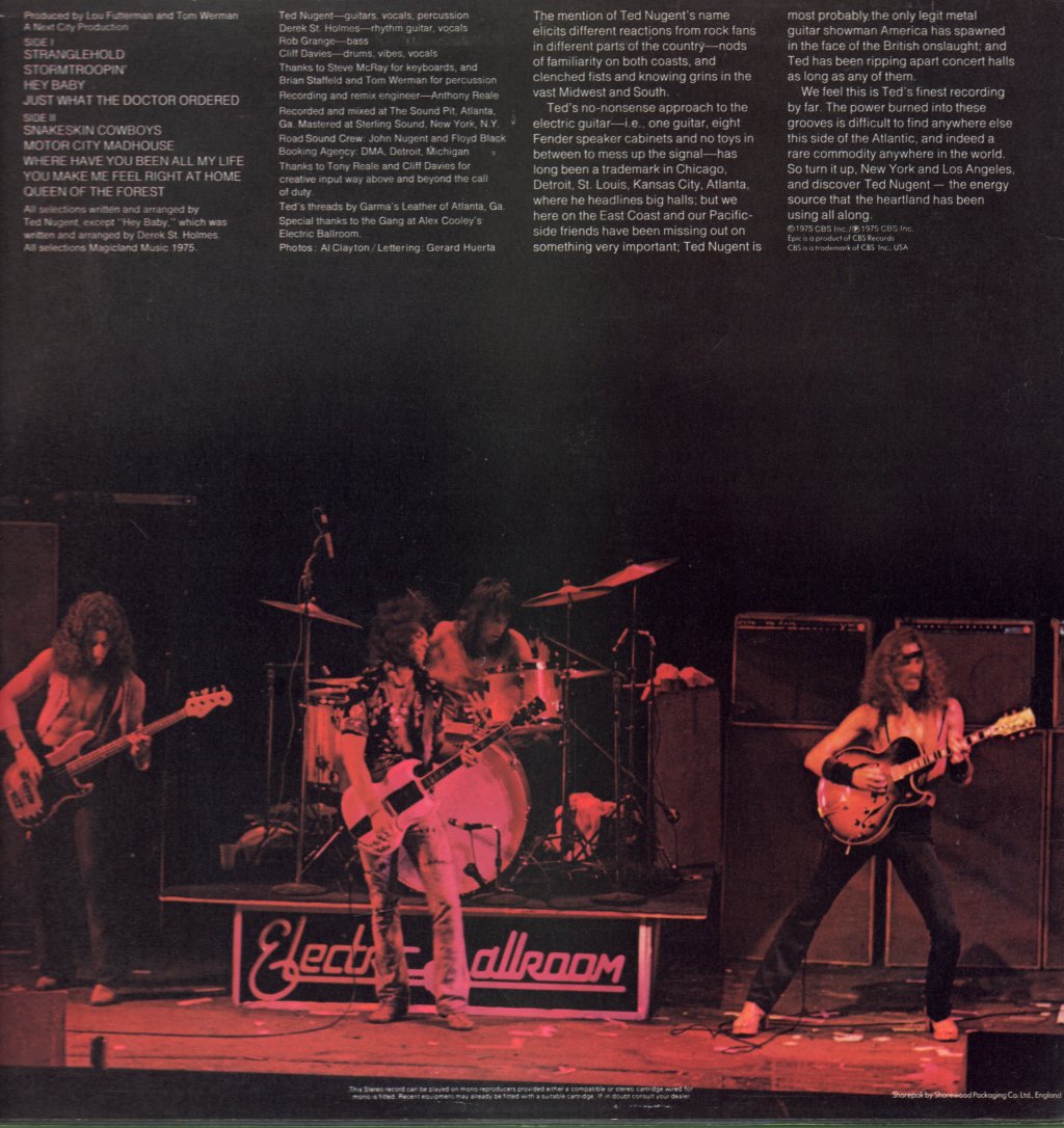 Ted Nugent - Ted Nugent - Lp