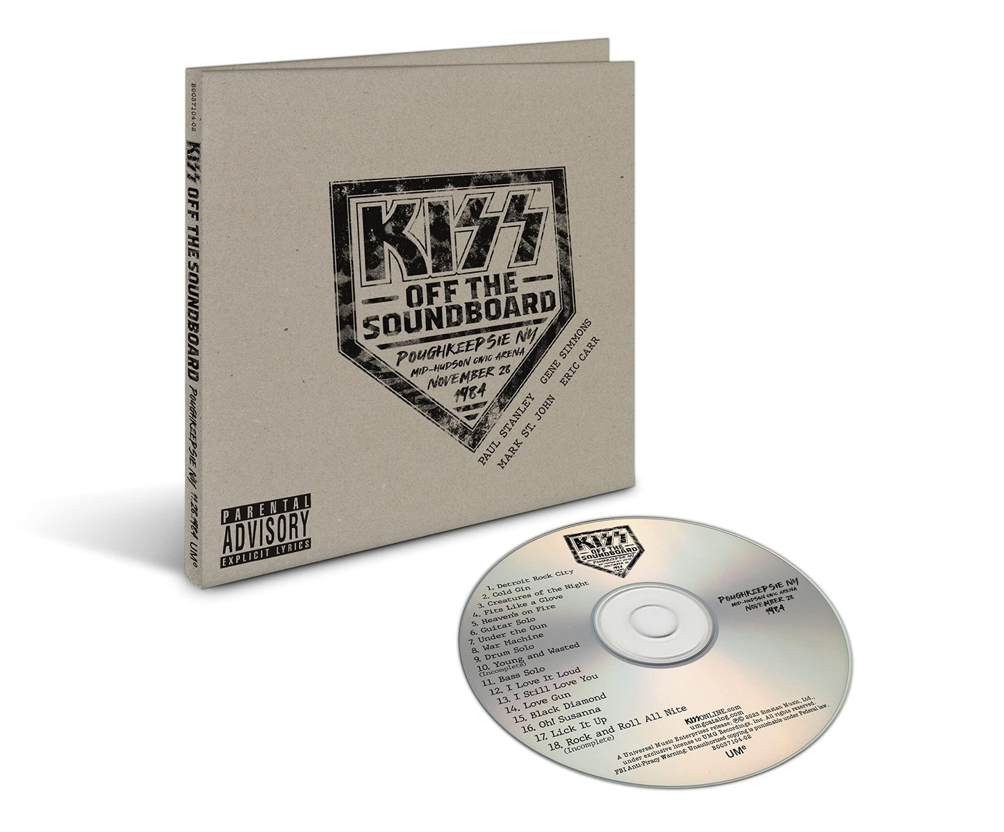 Kiss - Off the Soundboard: Live In Poughkeepsie - Cd