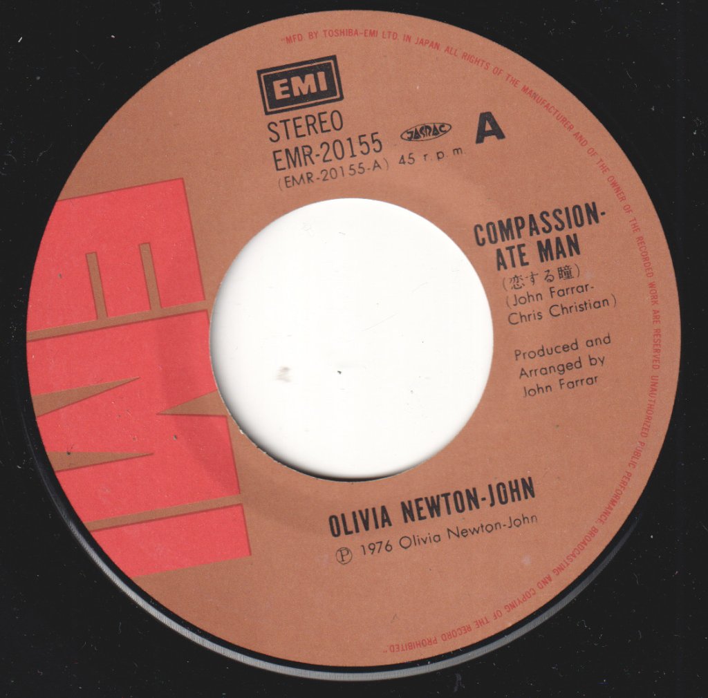 Olivia Newton John - Compassionate Man - 7 Inch