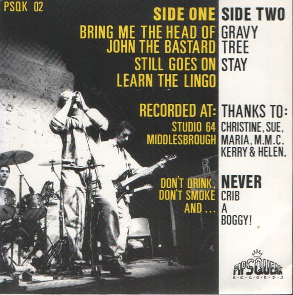 Spit The Pips - Never Crib A Boggy Ep - 7 Inch