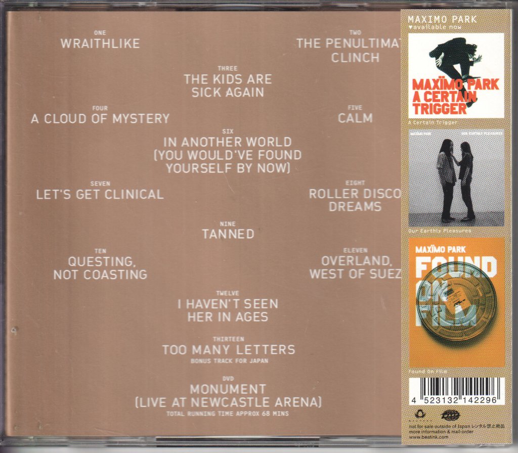 Maxïmo Park - Quicken The Heart - Cd/Dvd