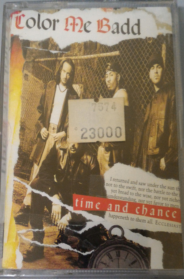 Color Me Badd - Time And Chance - Cassette