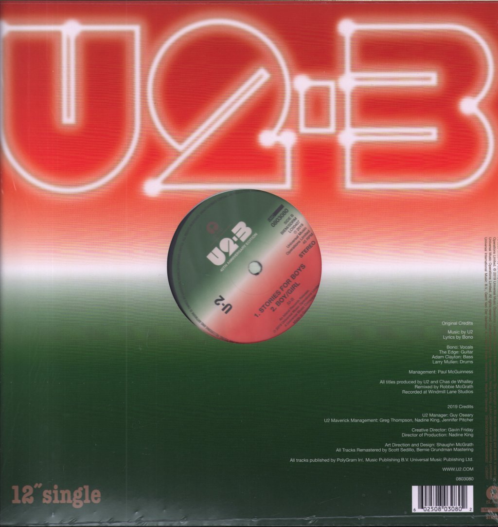 U2 - Three - 12 Inch