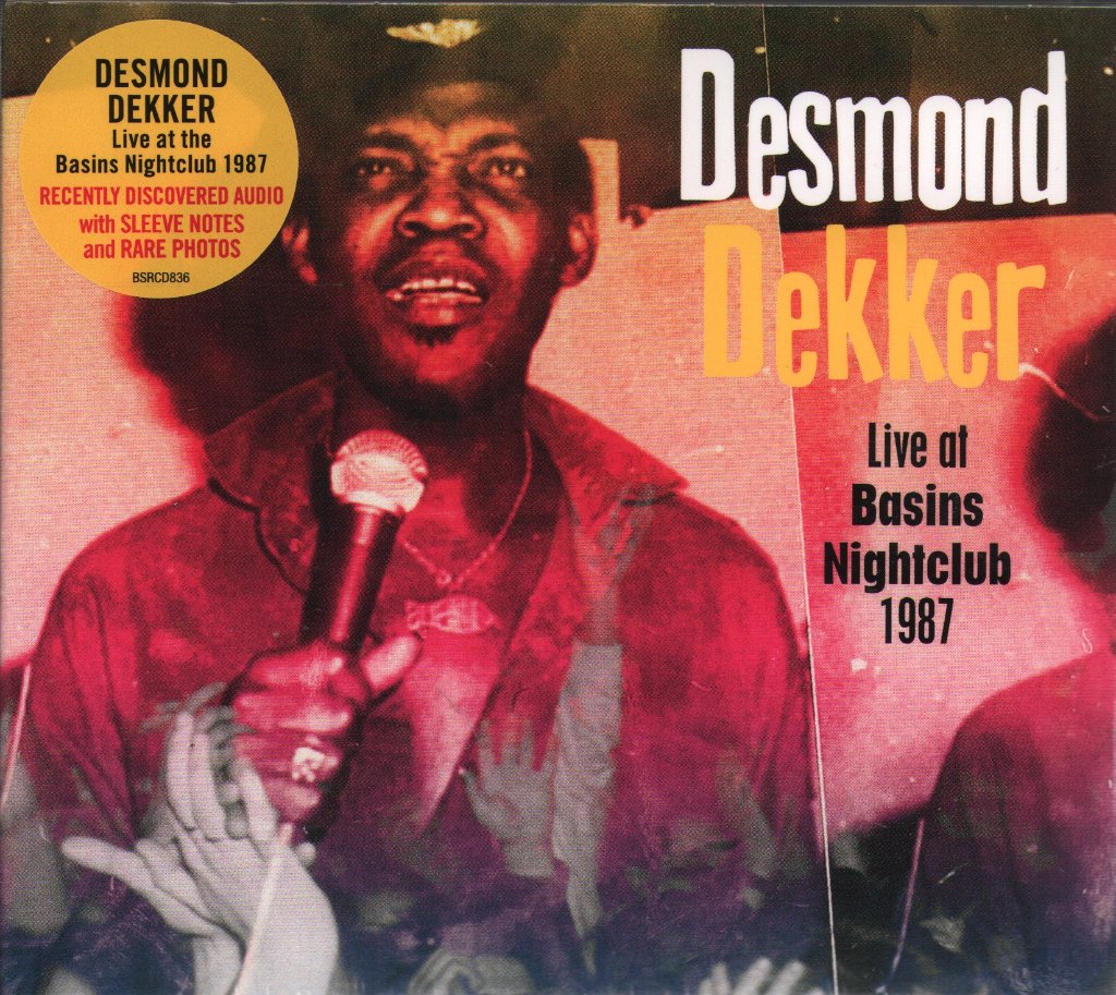 Desmond Dekker - Live at Basins Nightclub 1987 - Cd
