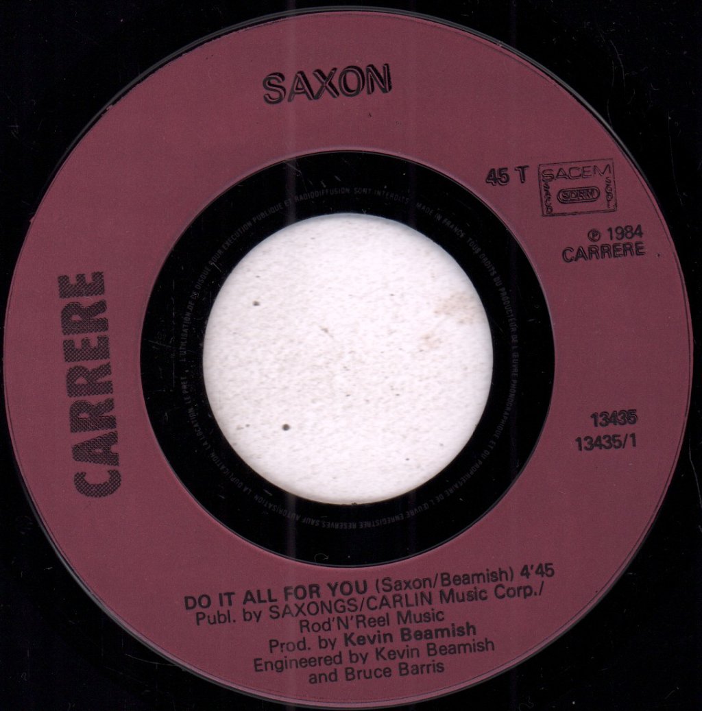 Saxon - Do It All For You - 7 Inch