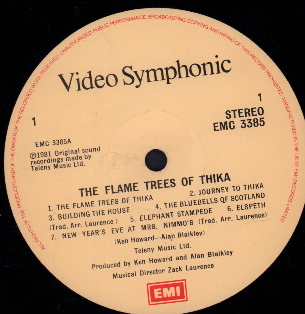 Flame Trees Of Thika - video symphonic original music - Lp