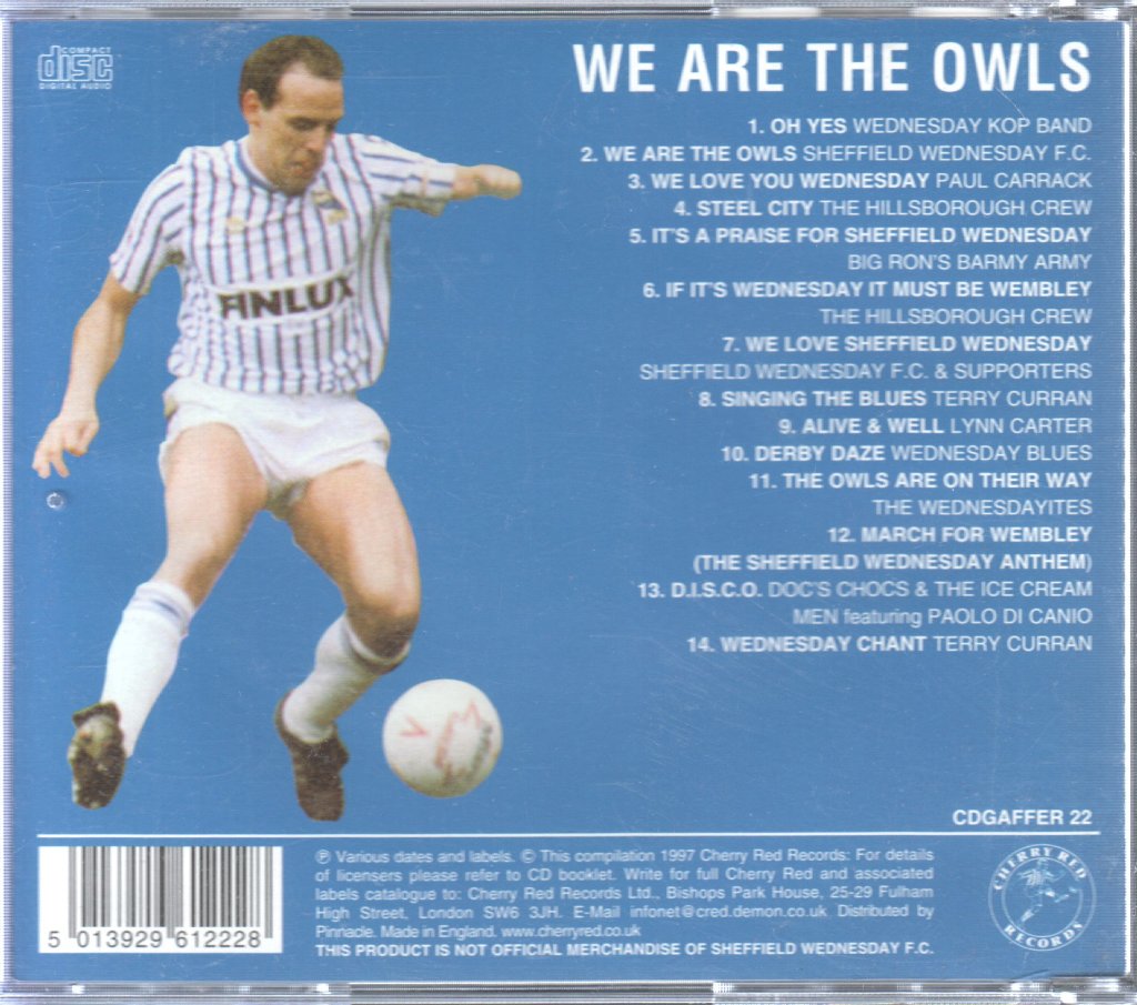 Various Artists - We Are The Owls - A Tribute To Sheffield Wednesday - Cd