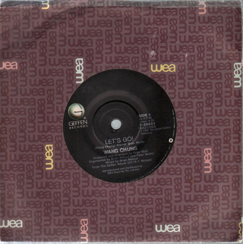 Wang Chung - Let's Go! - 7 Inch