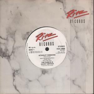 Fureys And Davey Arthur - Scarlet Ribbons - 7 Inch