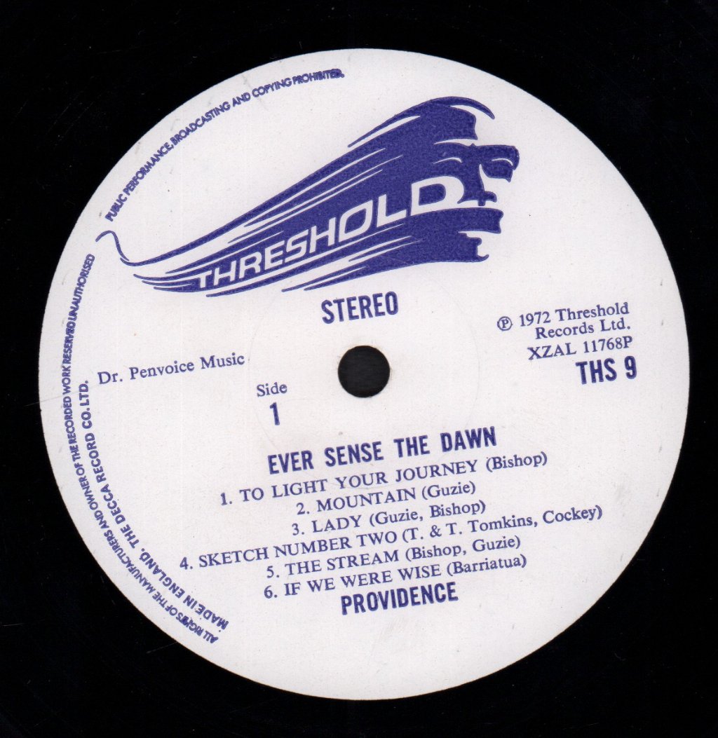 Providence - Ever Sense The Dawn - Lp
