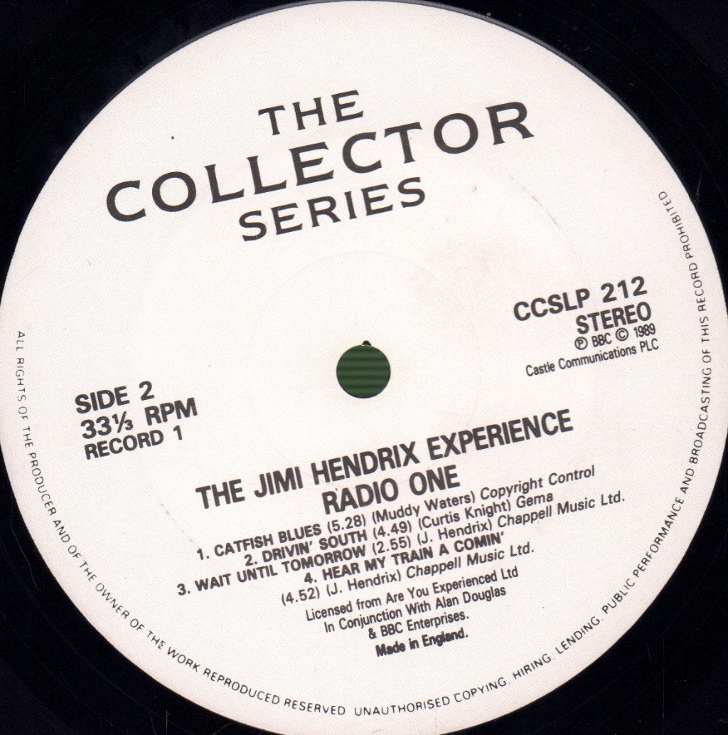 Jimi Hendrix Experience - Radio One - Double Lp