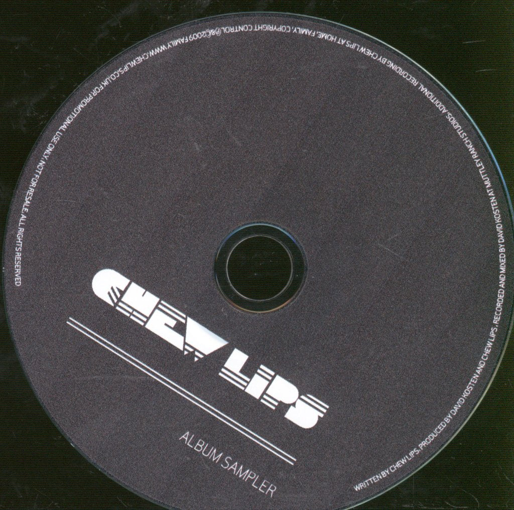 Chew Lips - Album Sampler - Cdr