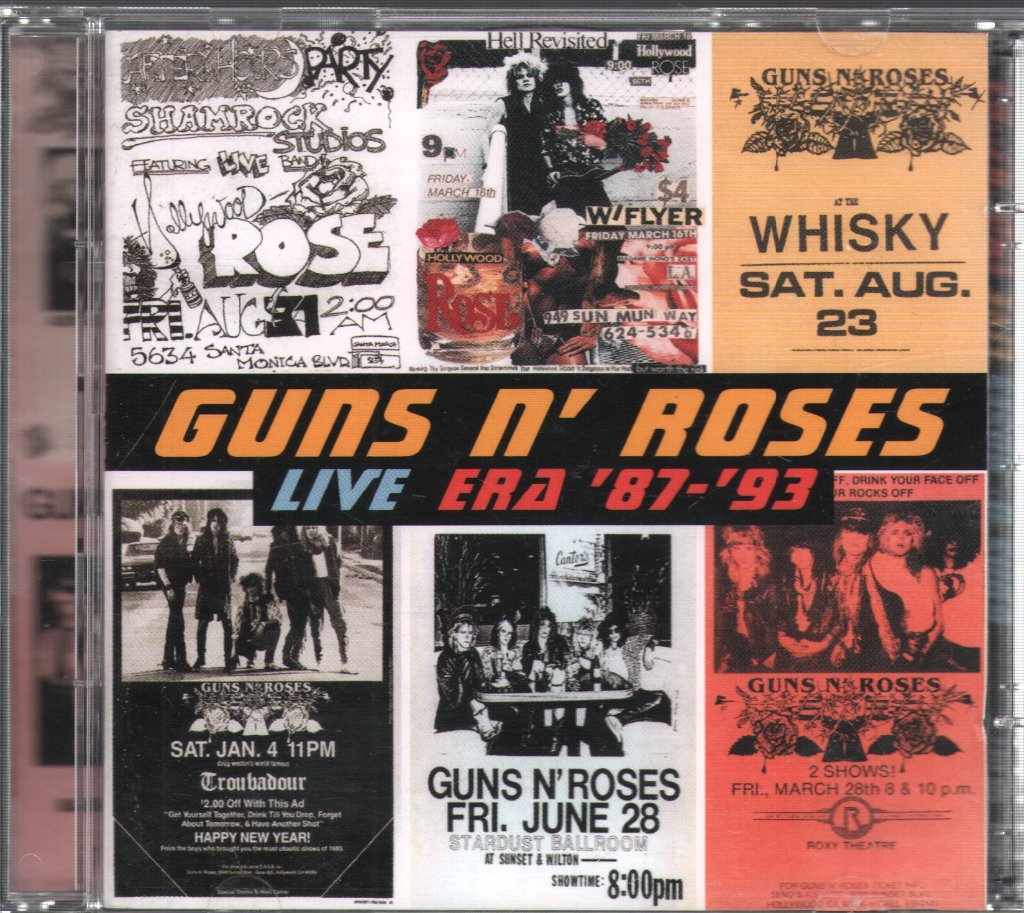 Guns N' Roses - Live Era '87-'93 - Double Cd