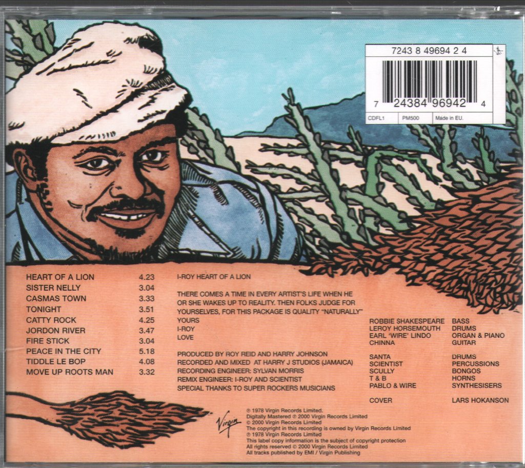I-Roy - Heart Of A Lion - Cd