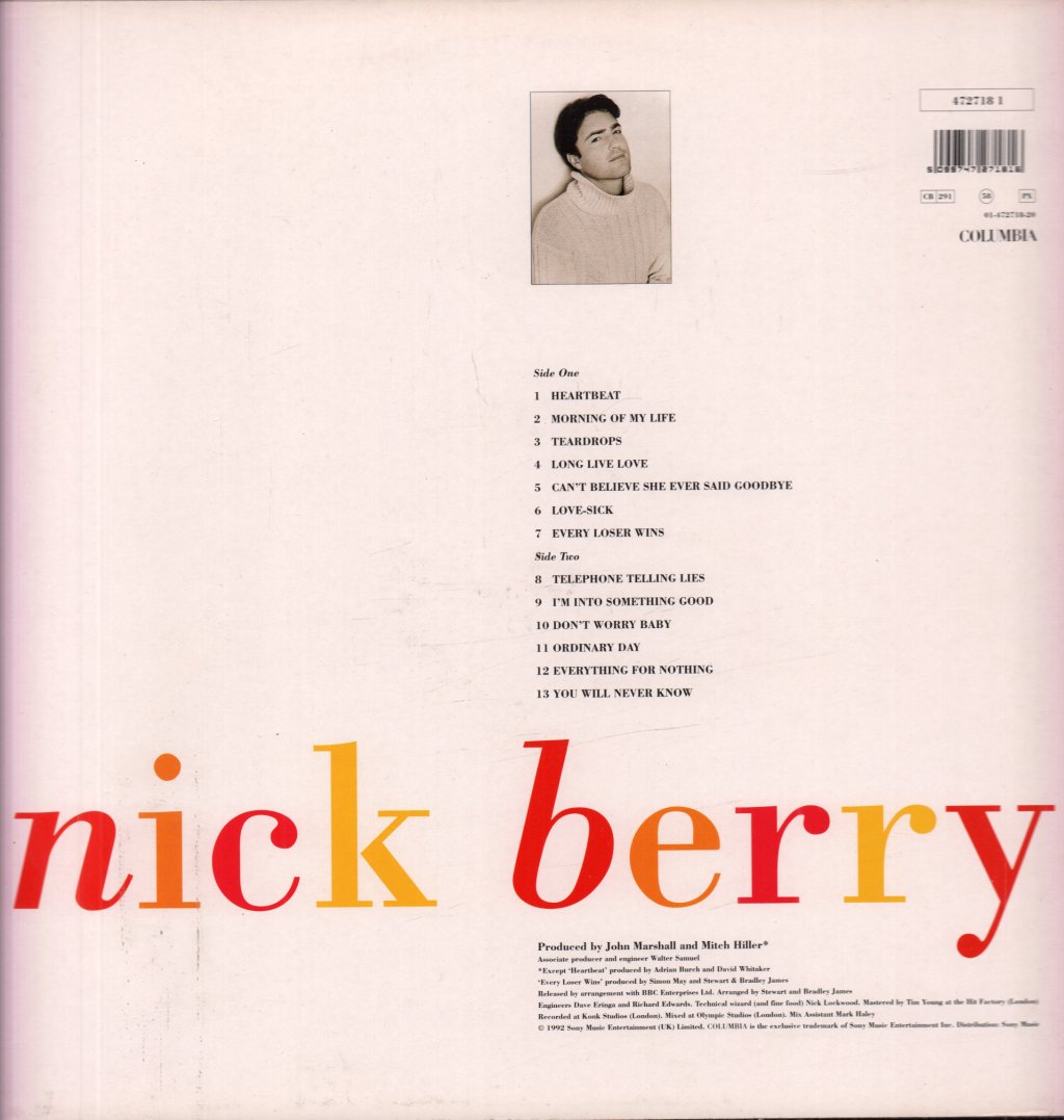 Nick Berry - Nick Berry - Lp