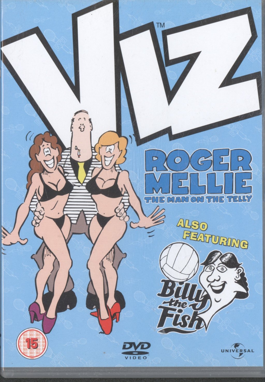VIZ (cartoon) - Roger Melly Man On The Telly / Billy The Fish - Dvd