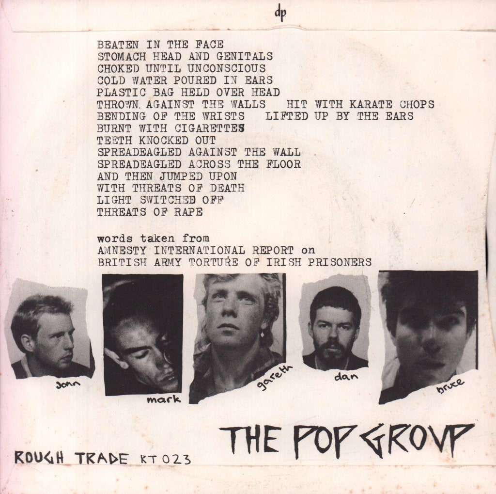 Pop Group - We Are All Prostitutes - 7 Inch