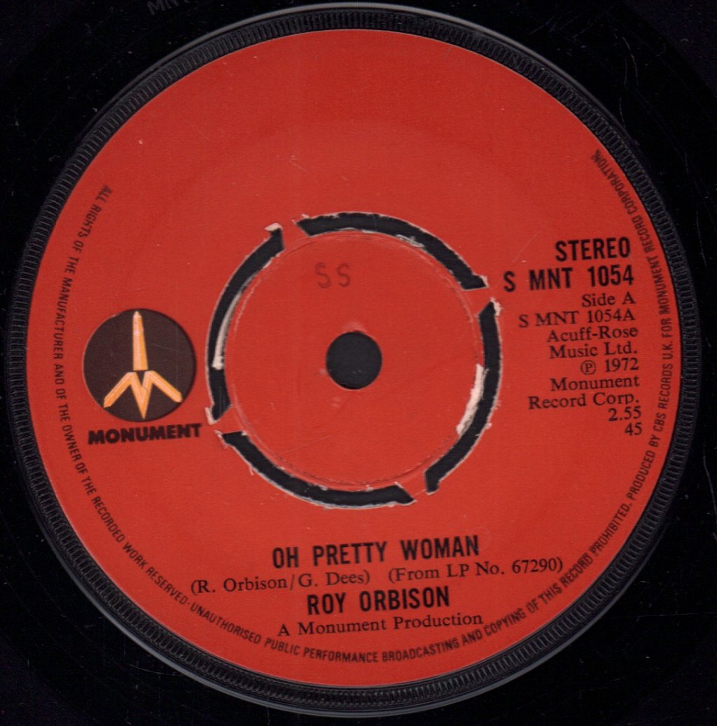 Roy Orbison - Oh Pretty Woman - 7 Inch