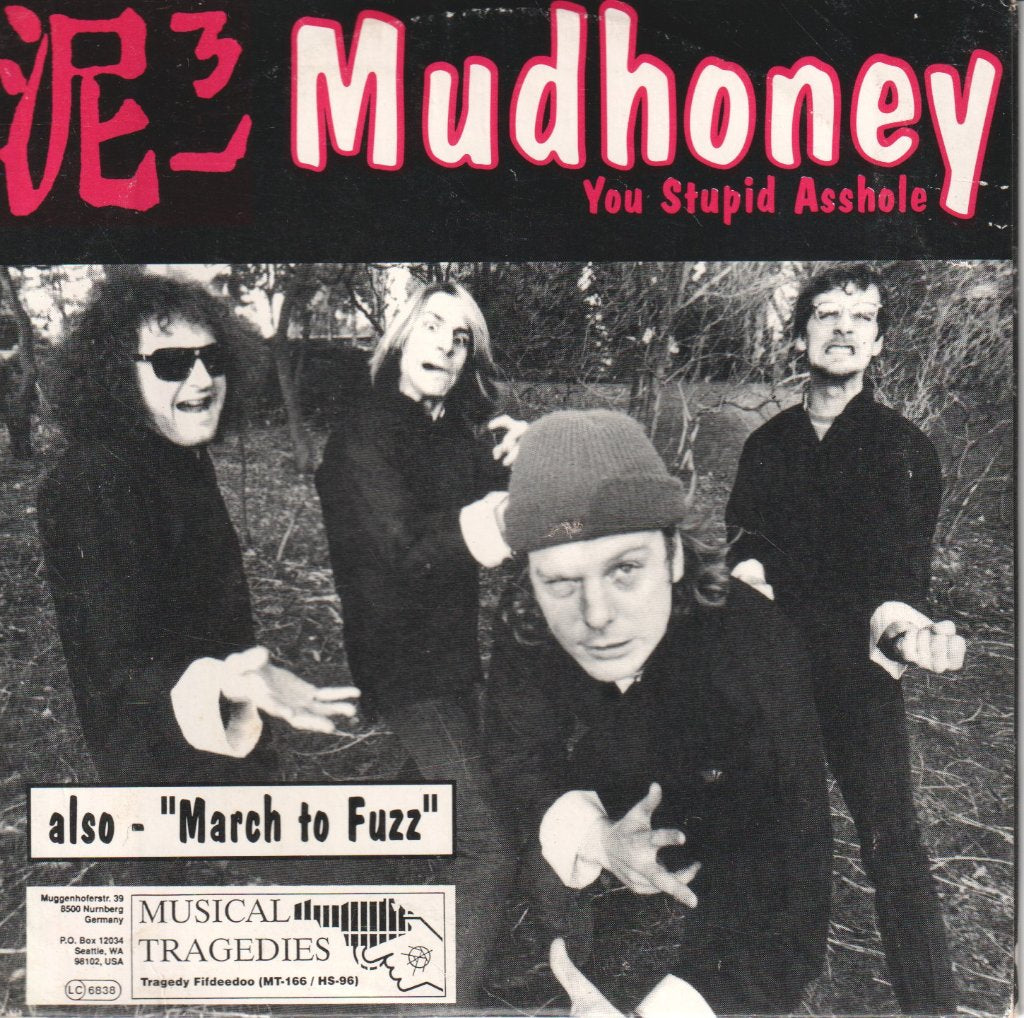 Mudhoney/Gas Huffer - You Stupid Asshole/Knife Manual - Cd
