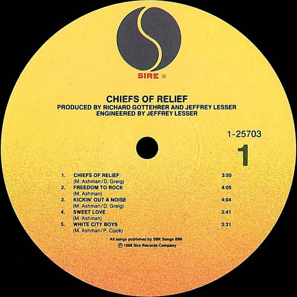 Chiefs Of Relief - Chiefs Of Relief - Lp