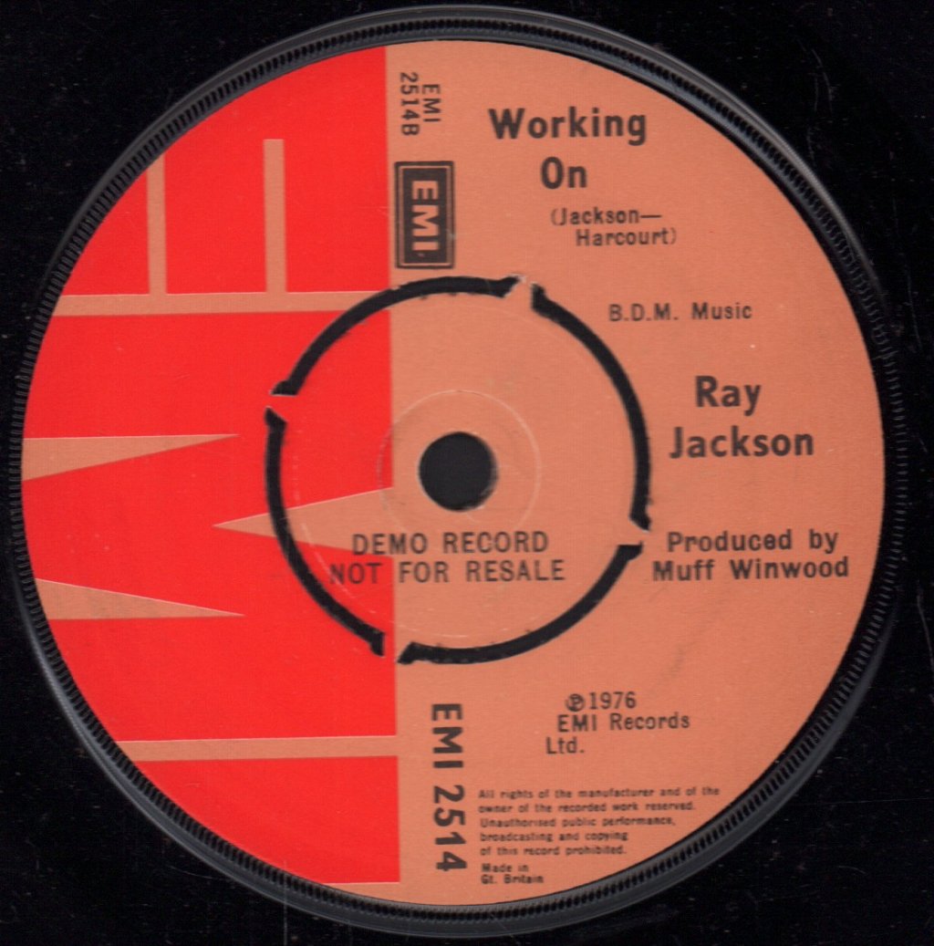 Ray Jackson - Take Some Time - 7 Inch