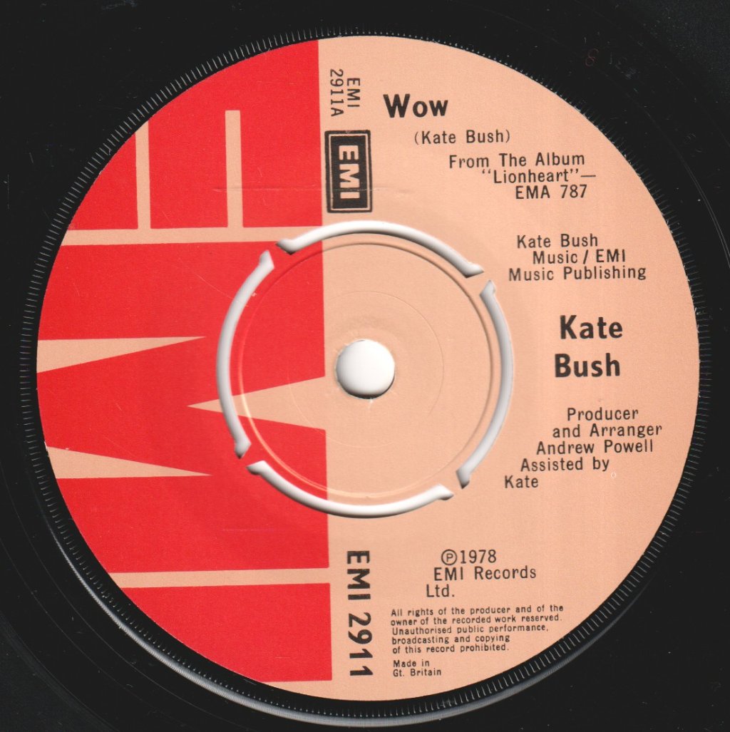 Kate Bush - Wow - 7 Inch