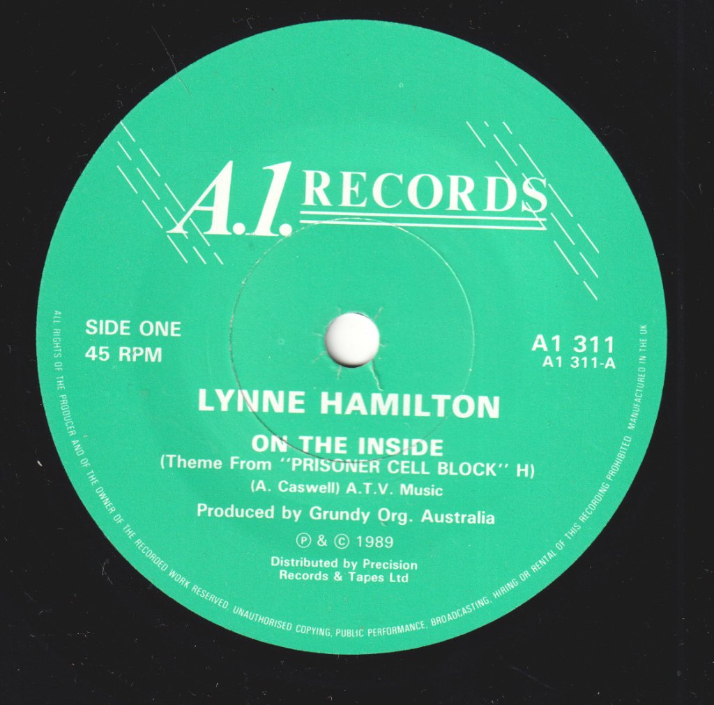 Lynne Hamilton - On The Inside - 7 Inch