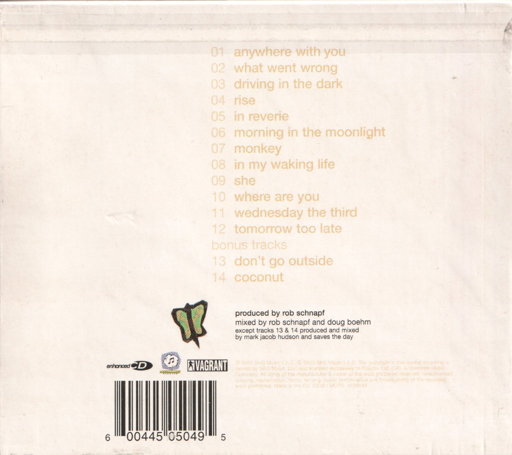 Saves The Day - In Reverie - Cd