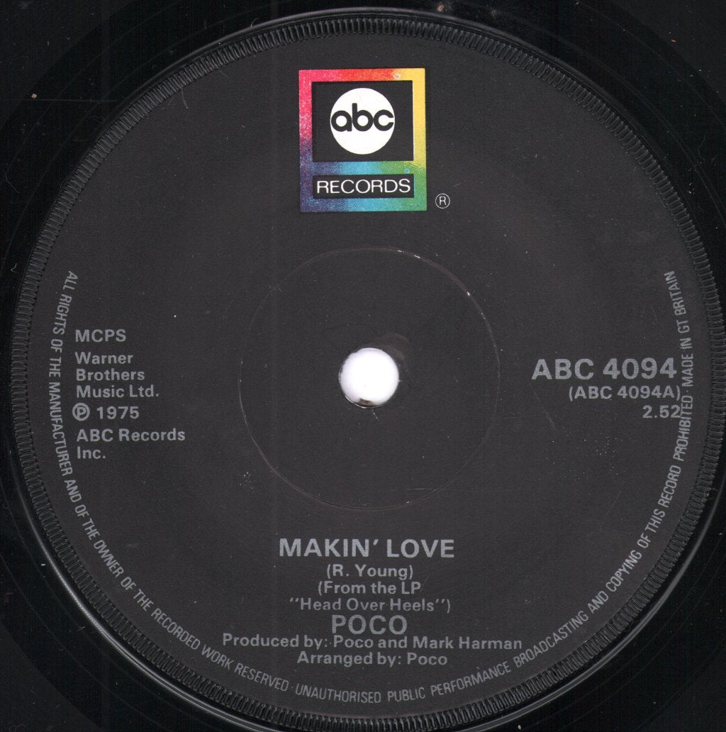 Poco - Makin' Love - 7 Inch