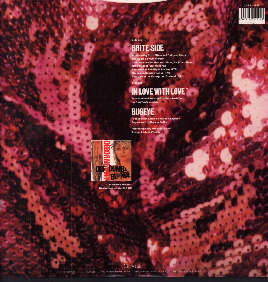 Deborah Harry - Brite Side - 12 Inch