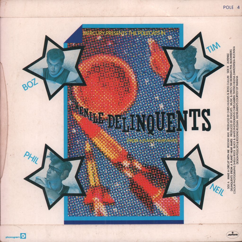 Polecats - Make A Circuit With Me - 7 Inch