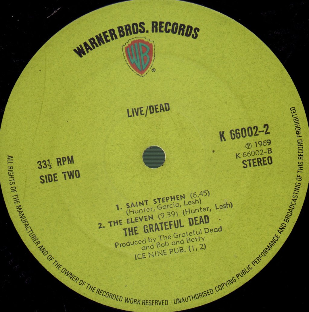 Grateful Dead - Live / Dead - Double Lp